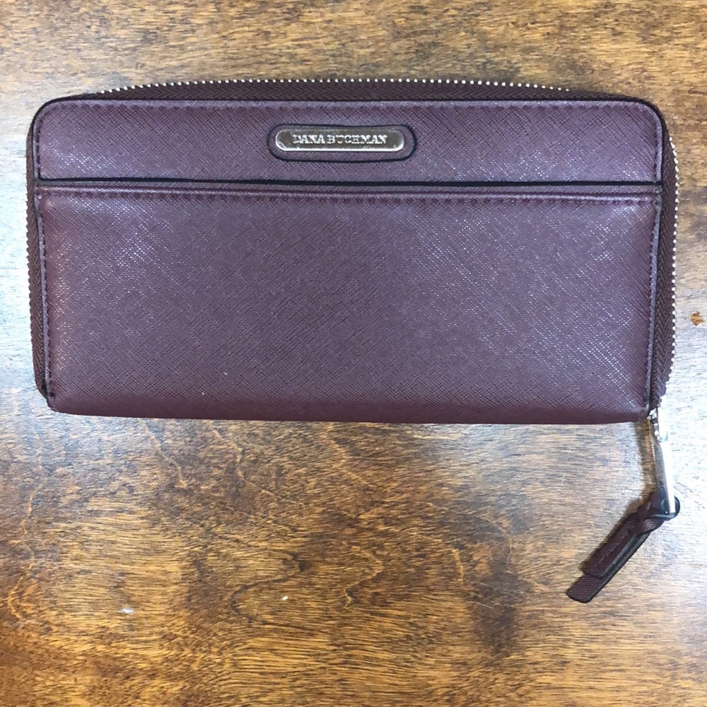 Dana Buchman purple‎ long wallet